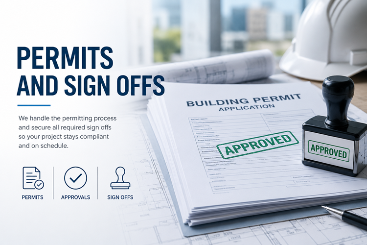 Permits and Sign Offs